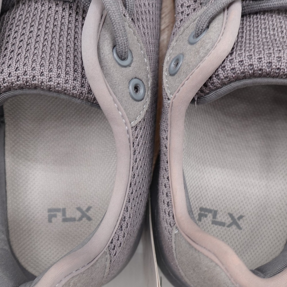 FLX Shoes Mens 10.5 Gray Excel Dynamic Training Sneakers‎ 228592 NWT - Picture 8 of 10